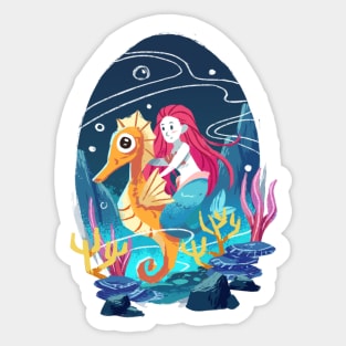 Sea horse Sticker